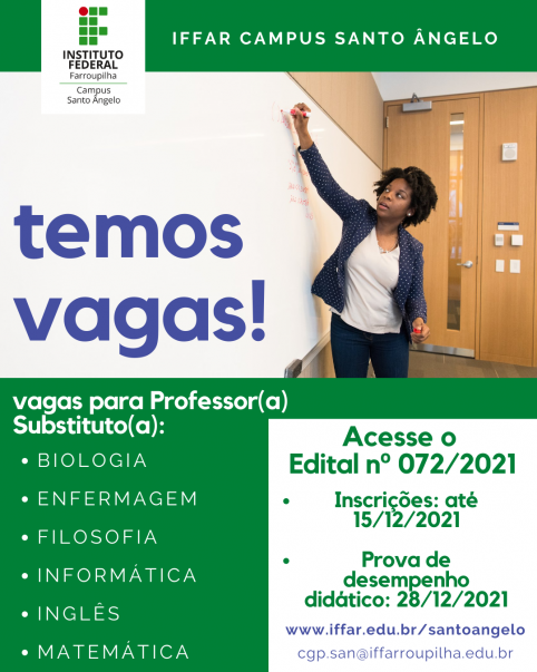 PS Professor Substituto IFFar SAN 2021