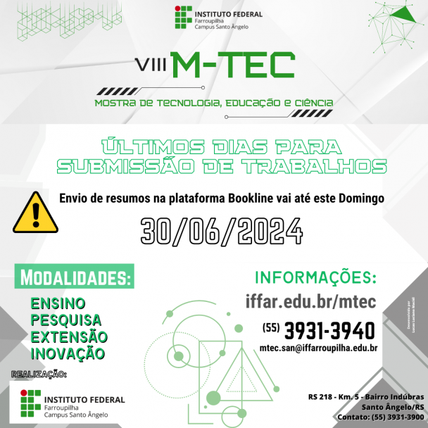 Cópia de Prorrogação VII M Tec 2023 Flyer