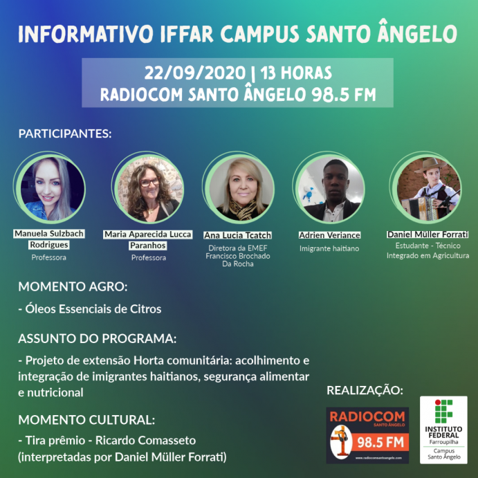 22.09.20 Informativo IFFar SAN