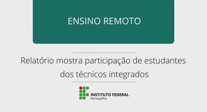 Relatório de participação técnico integrado