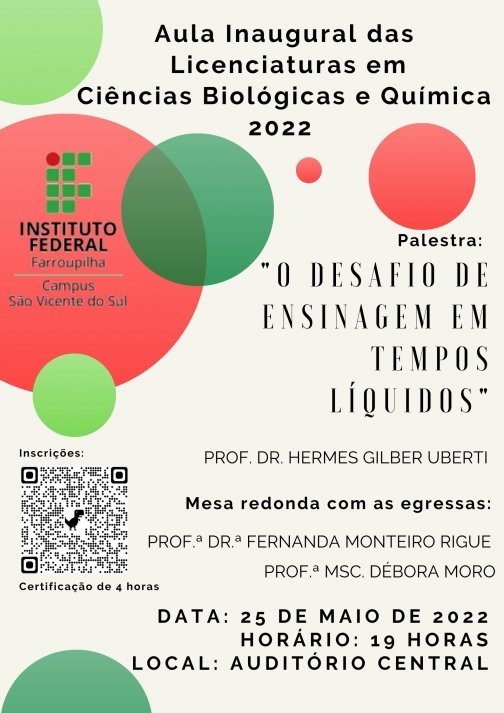 Aula Inaugural 2022