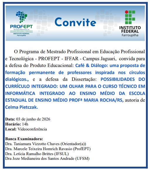 CONVITE Defesa Celma