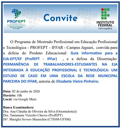 CONVITE Defesa Elisabete