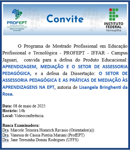 Convite Defesa Lisangela T6