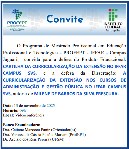 Convite Defesa Milene T6