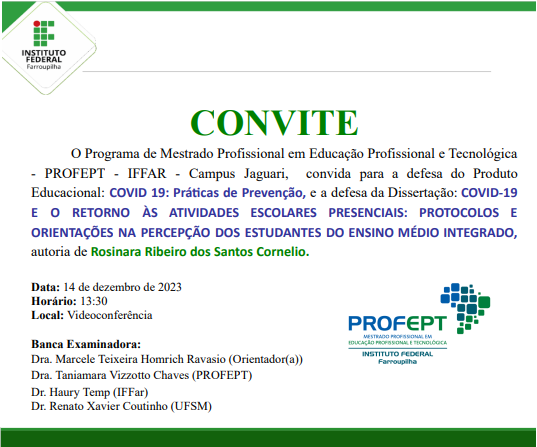 Convite Defesa Rosinara T4