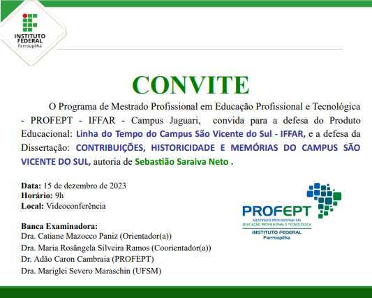 Convite Defesa Sebastião T4