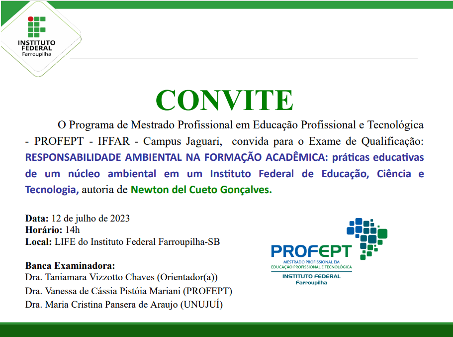 Convite Qualificação Newton