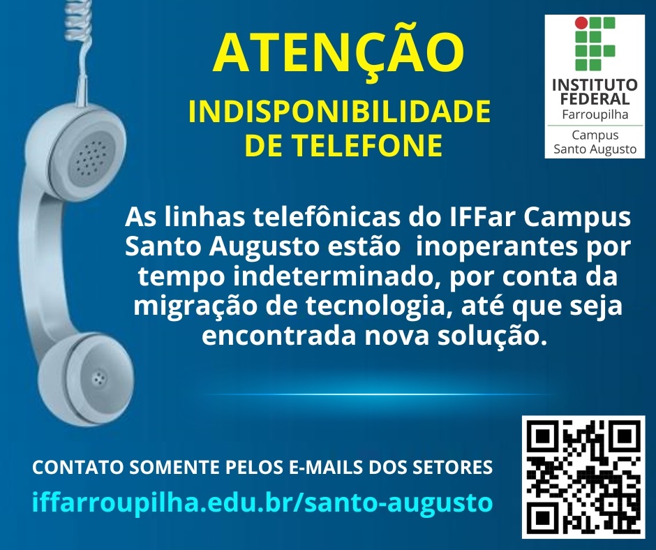 ARTE INDISPONIBILIDADE DE TELEFONE