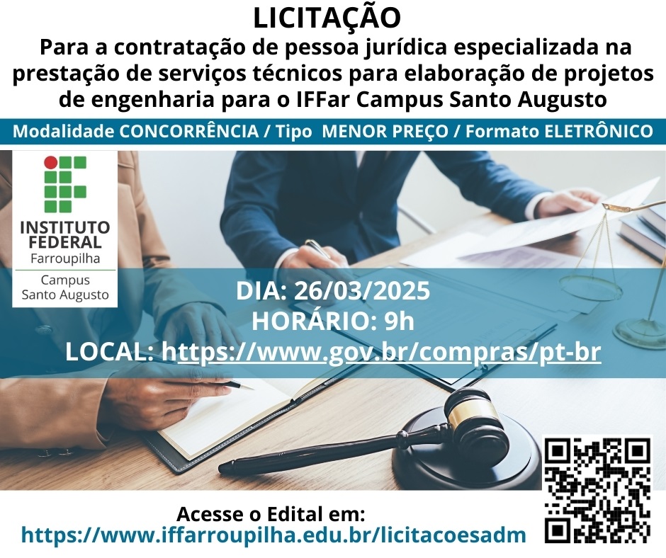 Arte Licitação Vale Esta