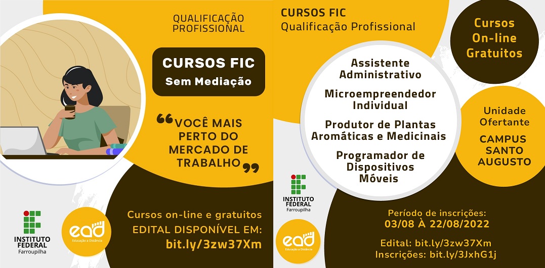 Cursos FIC EAD