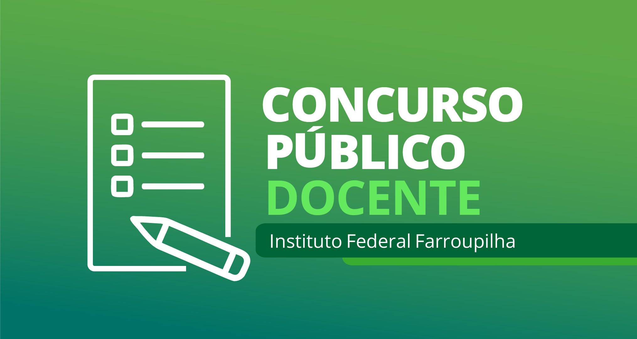 Noticia Concurso IFFAr docentes 2023