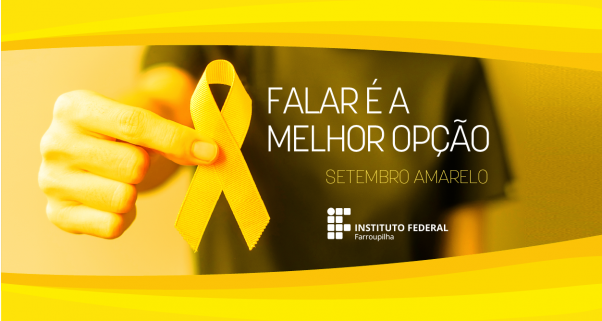 Noticia setembro amarelo IFFar 2021