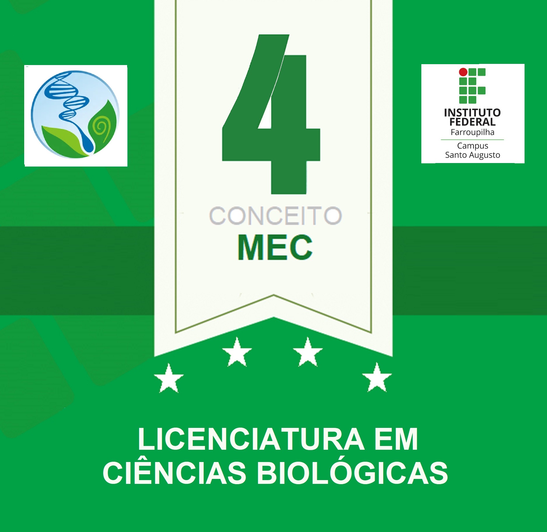 Selo Nota Licenciatura em Ciências Biológicas opção 2