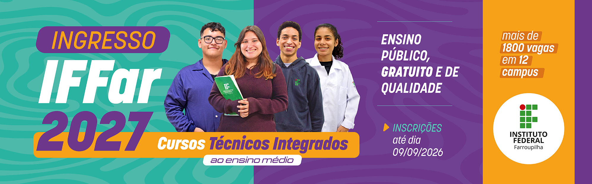 PS 2027 - Técnicos Integrados (inscrições)