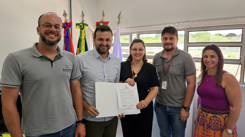 IFFar oficializa construção de biblioteca e refeitório no Campus Uruguaiana