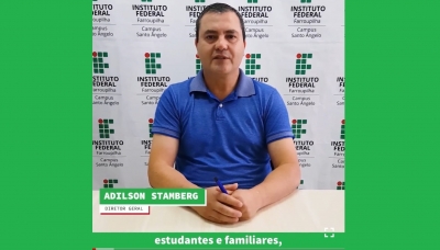 Coronavírus: Diretor Geral do IFFar Campus Santo Ângelo traz esclarecimentos à comunidade sobre a suspensão das atividades presenciais