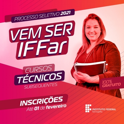 Inscrições abertas para 90 vagas em cursos técnicos no IFFar – Campus Panambi