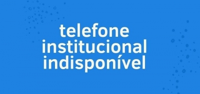 Telefone Institucional Indisponível