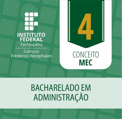 Bacharelado em Administração do IFFar FW recebe conceito 4 no MEC