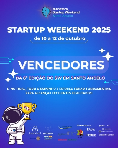 Alunas do IFFar-SAn são premiadas no Startup Weekend Santo Ângelo 2025