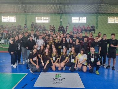 Atletas do Campus Santa Rosa se destacam na edição 2025 do JEIF