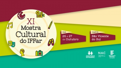Campus sedia a Mostra Cultural do IFFar nos dias 26 e 27/10