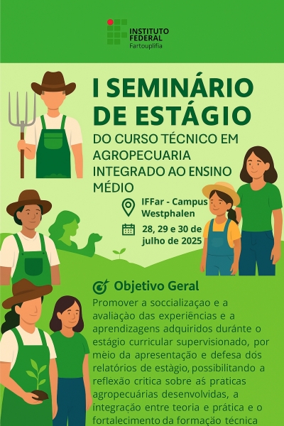 IFFar-FW realiza o Seminário de Estágio do Curso Técnico em Agropecuária Integrado ao Ensino Médio