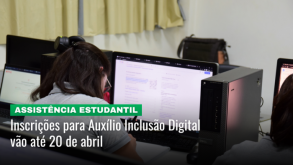 Estudantes da modalidade EaD do IFFar já podem solicitar o Auxílio Inclusão Digital Auxílio_Digital_2026.png