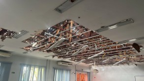 IFFar solicita ao MEC recursos para recuperação do Campus Alegrete e de outras unidades atingidas por temporal Danos_Campus Alegrete.jpg