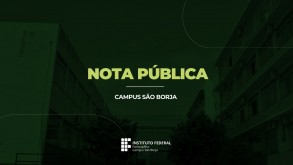 Nota pública do IFFar - Campus São Borja sobre a greve 