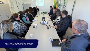 IFFar Campus Panambi empossa novos integrantes do Colegiado de Campus IFFar Campus Panambi empossa novos integrantes do Colegiado de Campus