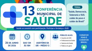 XIII Conferência Municipal de Saúde de Santo Ângelo convida comunidade a participar da construção de propostas para o SUS XIII Conferência Municipal de Saúde de Santo Ângelo convida comunidade a participar…