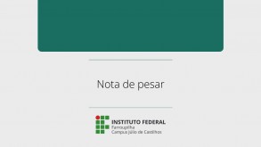 Nota de Pesar Nota de Pesar
