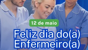 12 de maio | IFFar homenageia profissionais no Dia do Enfermeiro(a) 12 de maio | IFFar homenageia profissionais no Dia do Enfermeiro(a)