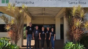 Equipe Diretiva do Campus Santa Rosa celebra um ano de mandato e planeja ano letivo de 2026. Equipe Diretiva do Campus Santa Rosa celebra um ano de mandato e planeja ano letivo…